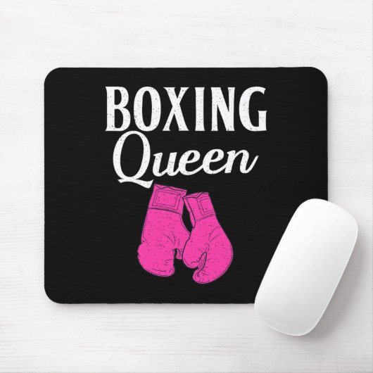 Boxen Queen Sport Fighting Boxer Mousepad (Mit Mouse)