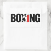 Boxen Rechteckiger Aufkleber (Tasche)