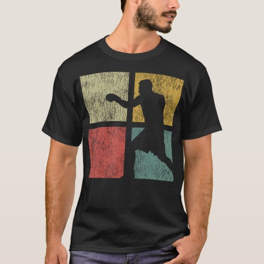 Boxen Retro T-Shirt (Vorderseite)
