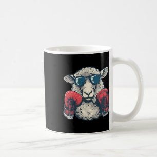 Boxen Schaf Lamm Boxhandschuhe Kickboxen Lustig B Kaffeetasse
