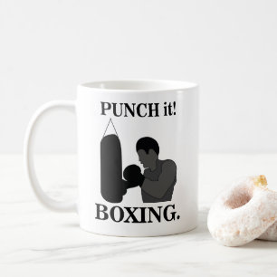 Boxen Sport Punch It Boxing Kaffeetasse