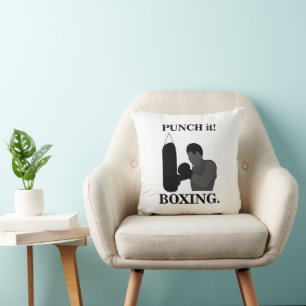 Boxen Sport Punch It Boxing Kissen