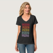 Boxen T-Shirt (Vorderseite Vollansicht)