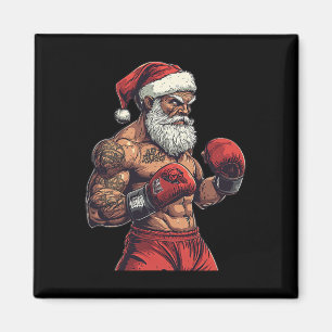 Boxen und Mixed Martial Arts von Santa Claus - Box Magnet