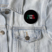 Boxen und Tacos Funny Mexico 2 Button (Beispiel)
