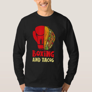 Boxen und Tacos Jab Cross Hook Boxhandschuhe Boxe T-Shirt