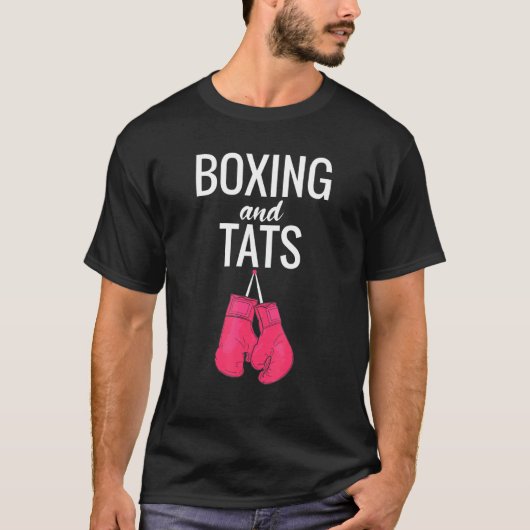 Boxen und Tats Sportkämpfer Boxer T-Shirt (Vorderseite)