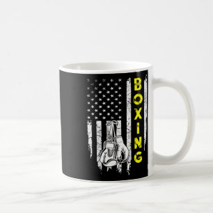 Boxen USA Flag 4. Juli Patriotic Kaffeetasse
