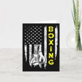 Boxen USA Flag 4. Juli Patriotic Karte (Vorderseite)