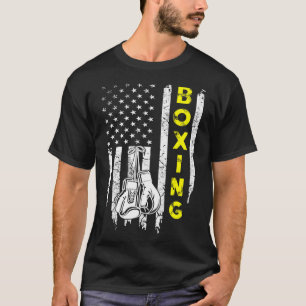 Boxen USA Flag 4. Juli Patriotic T-Shirt