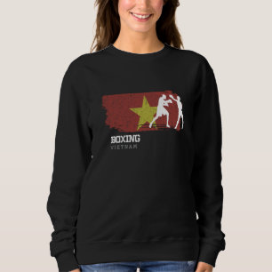 Boxen Vietnam Kampfsport Kämpfer Boxen 1 Sweatshirt