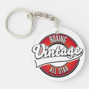 Boxen Vintage All-Star-Logo Schlüsselanhänger