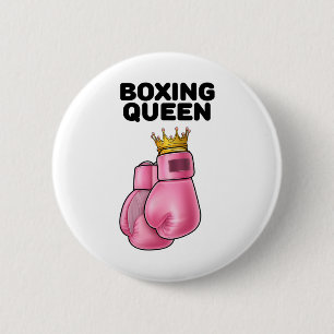 Boxen von Königinnen Frauen Boxermädchen Boxen 1 Button