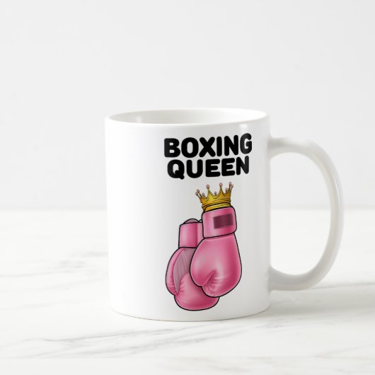Boxen von Königinnen Frauen Boxermädchen Boxen 1 Kaffeetasse (Rechts)