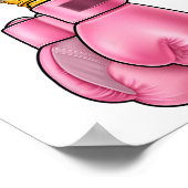 Boxen von Königinnen Frauen Boxermädchen Boxen 1 Poster (Ecke)