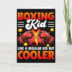 Boxen wie ein normales Kind, aber cooler - Boxer K Karte