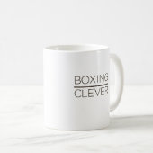 Boxende kluge Tasse (VorderseiteRechts)