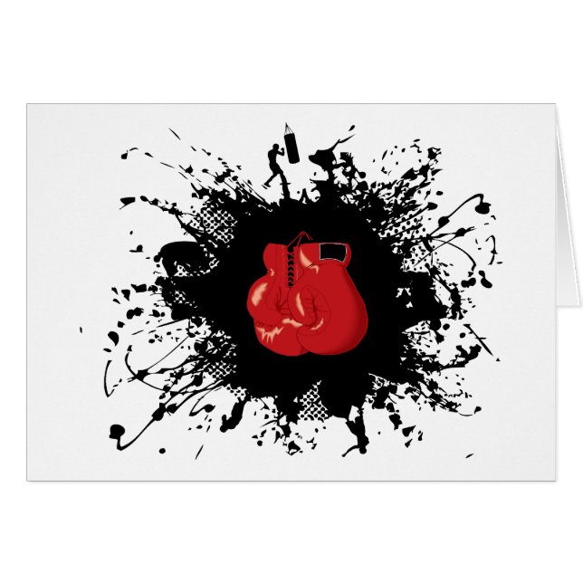 Boxende städtische Art (Vorderseite (Horizontal))