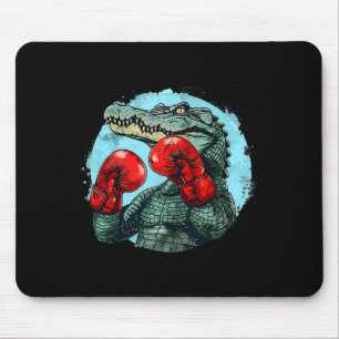 Boxender Bär mit Boxhandschuhen Kickboxen Lustiger Mousepad