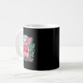 Boxendes Schwein mit Boxhandschuhen Kickboxen Lust Kaffeetasse (Vorderseite Links)