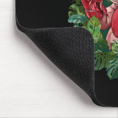 Boxendes Schwein mit Boxhandschuhen Kickboxen Lust Mousepad (Ecke)