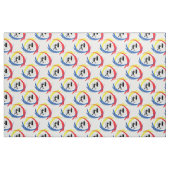 Boxendes Tricolor Emblem Stoff (Fat Quarter (45,7 x 55,9 cm))