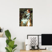Boxer 1 (zugeschnittene Ohren) - Ophelie Poster (Heimbüro)