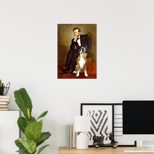 Boxer 1cr - Lincoln Poster (Heimbüro)