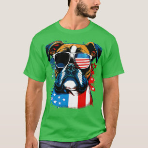 Boxer 4. Juli 3 T-Shirt