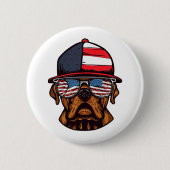 Boxer 4. Juli Button (Vorderseite)