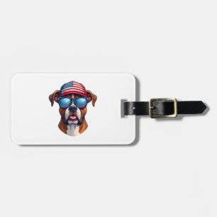 Boxer 4. Juli Gepäckanhänger