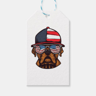 Boxer 4. Juli Geschenkanhänger