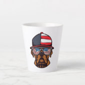 Boxer 4. Juli Milchtasse (Vorderseite)