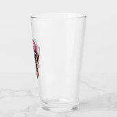 Boxer 4. Juli Party Glas (Links)