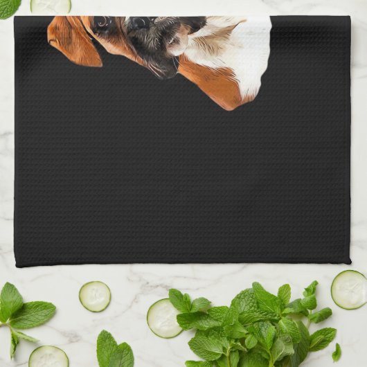 Boxer A Beautiful Boxer Head Tilt Classic T-Shirt Geschirrtuch (Gefaltet)