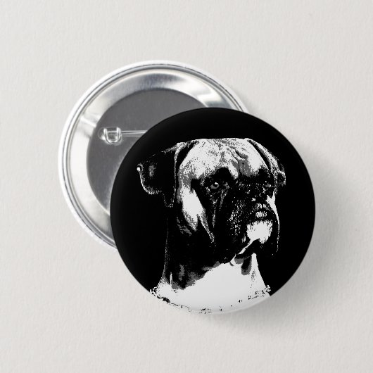 Boxer-Abzeichen Button (Vorne & Hinten)