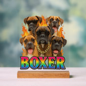 Boxer acrylschild (Neutral)