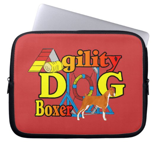 Boxer Agility Laptopschutzhülle (Vorderseite)