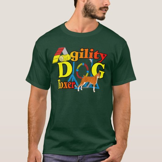 Boxer Agility T-Shirt (Vorderseite)