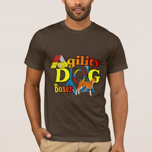 Boxer Agility T-Shirt (Vorderseite)