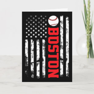 Boxer American Flag Shirt USA 4. Juli Hund Geschen Karte