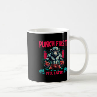 Boxer Ape Punch Erster Boxen-Affe Kaffeetasse