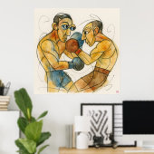 Boxer - Archivdruck Poster (Heimbüro)
