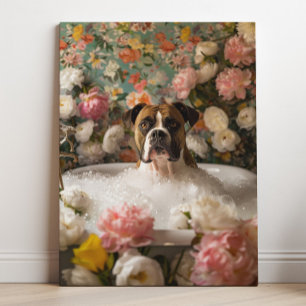 Boxer Art Boxer Bad Art Canvas Print Leinwanddruck