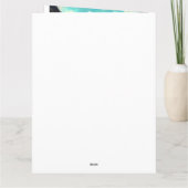 Boxer auf einem Paddle: Ein Landschaftliches Abent Karte (Rückseite)