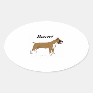 Boxer! Aufkleber