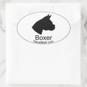 Boxer Auto Window Decal Aufkleber (Tasche)