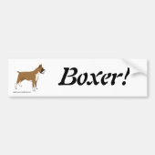 Boxer! Autoaufkleber (Vorne)