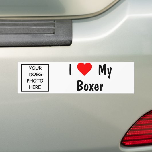 Boxer Autoaufkleber (Auf Auto)