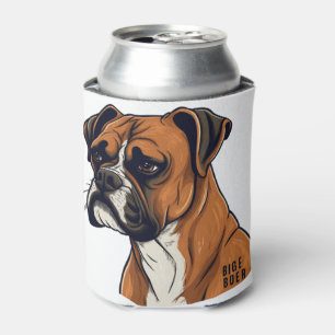Boxer Bark Designs Punchy Grafik-Designs Dosenkühler